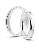 B111W - Klassische Eheringe