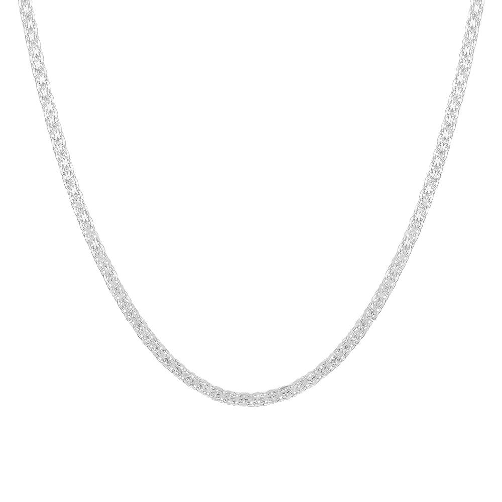 925 SILBER BISMARCK HALSKETTE - Juwelinsel