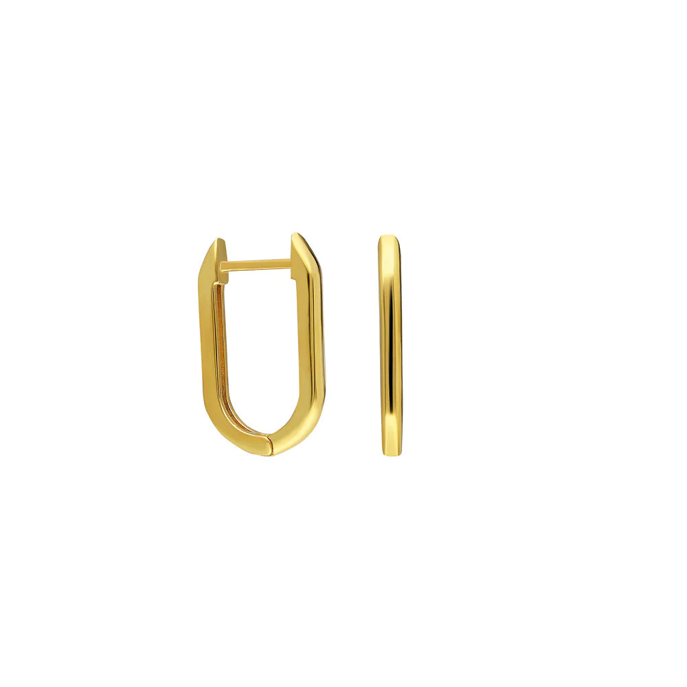 Ovale Ohrringe