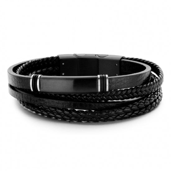 Lederarmband Herren mit Magnetverschluss